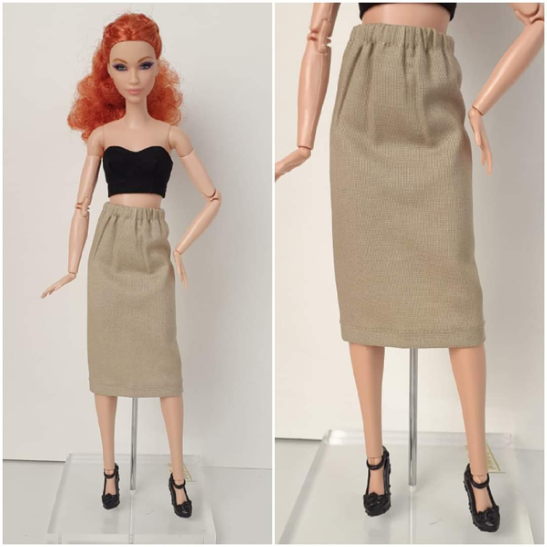 Dolls Basics Skirt for Regular size Dolls 11.5-inch Fashion Dolls