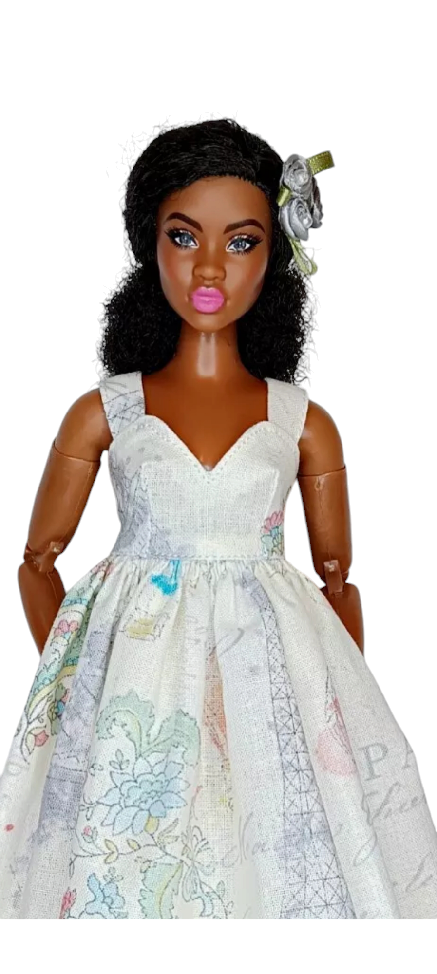 Dolls Basics Eiffel Tower Dress for Curvy Dolls