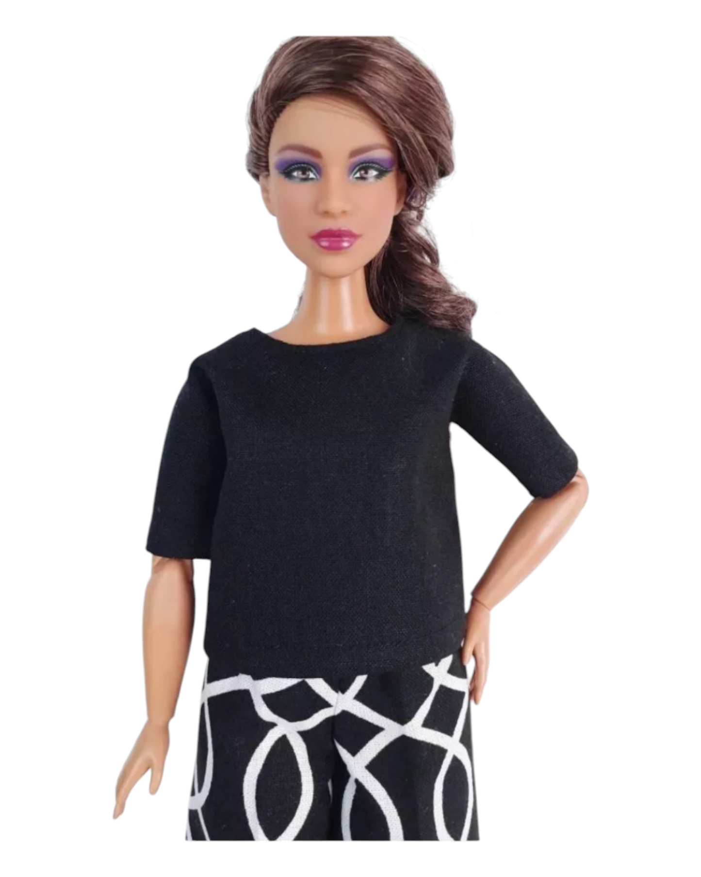 Dolls Basics Top for Curvy Fashion Dolls