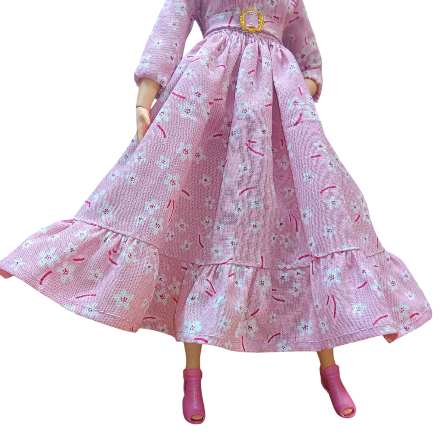 Dolls Basics Cherry Blossom Dress for Curvy Dolls